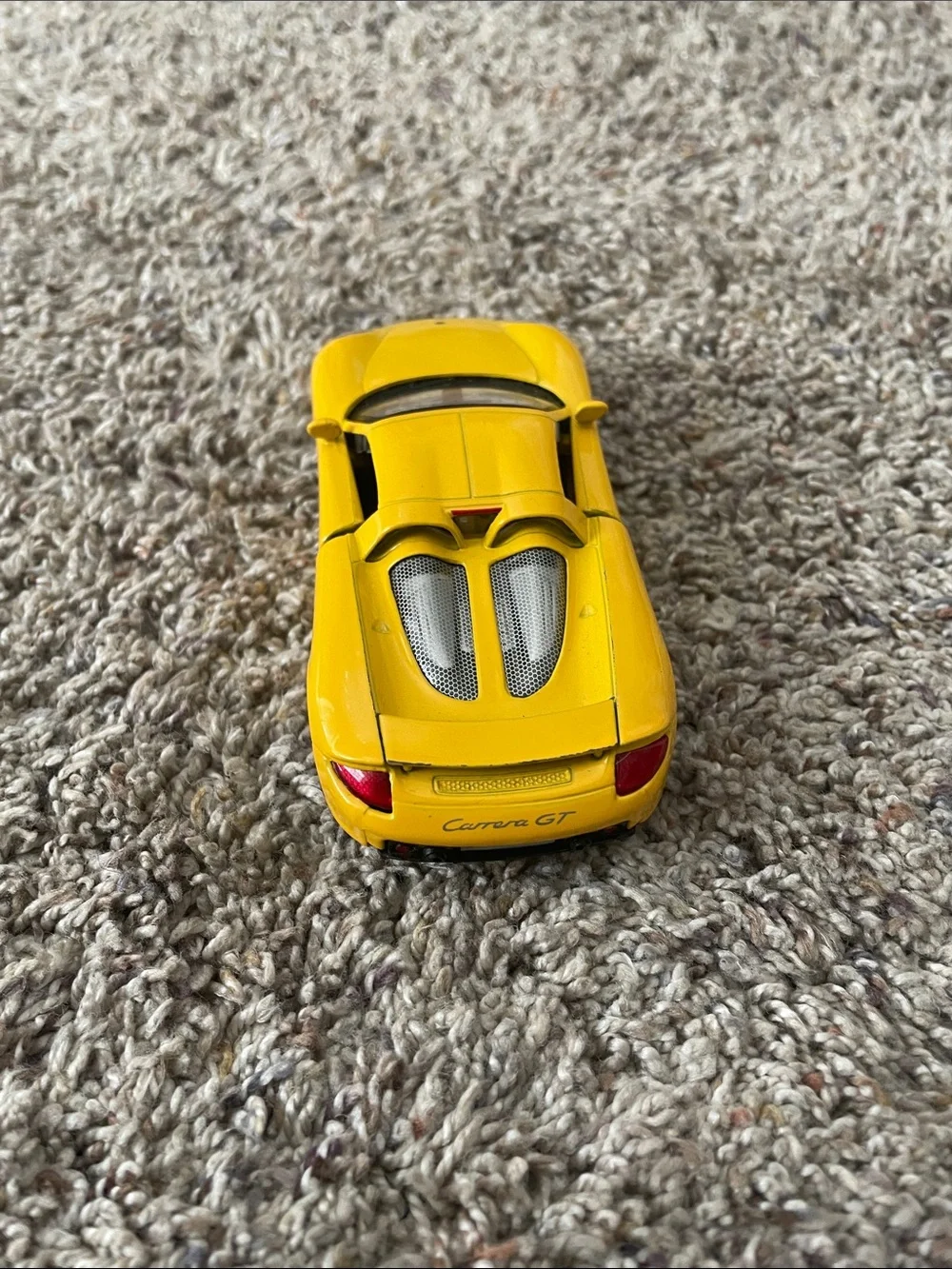 Yellow Porsche Carrera GT 5” Diecast Model
